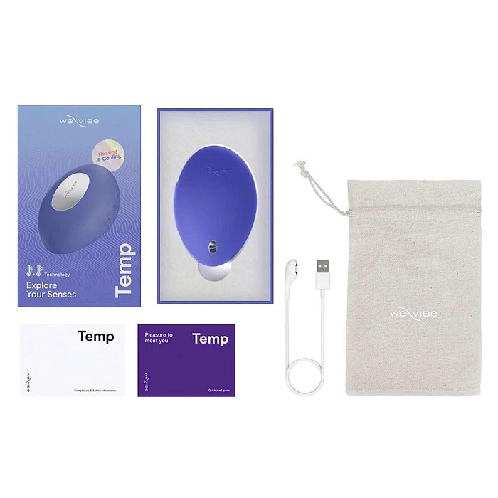  We-Vibe Temp Вибратор-массажер сиреневый, перезаряжаемый