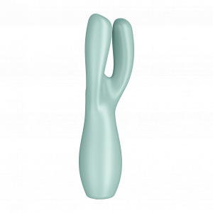  Вибратор Satisfyer Threesome 3, мятный