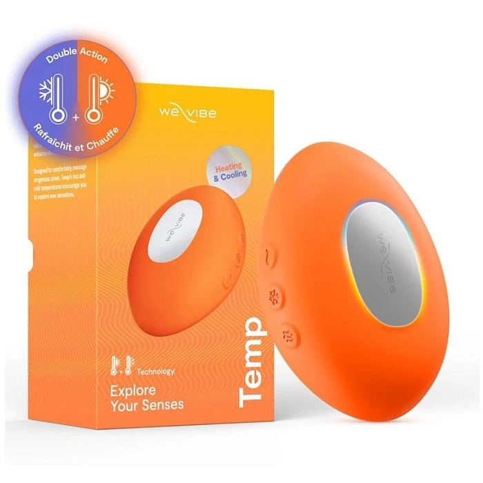  We-Vibe Temp Вибратор-массажер оранжевый, перезаряжаемый