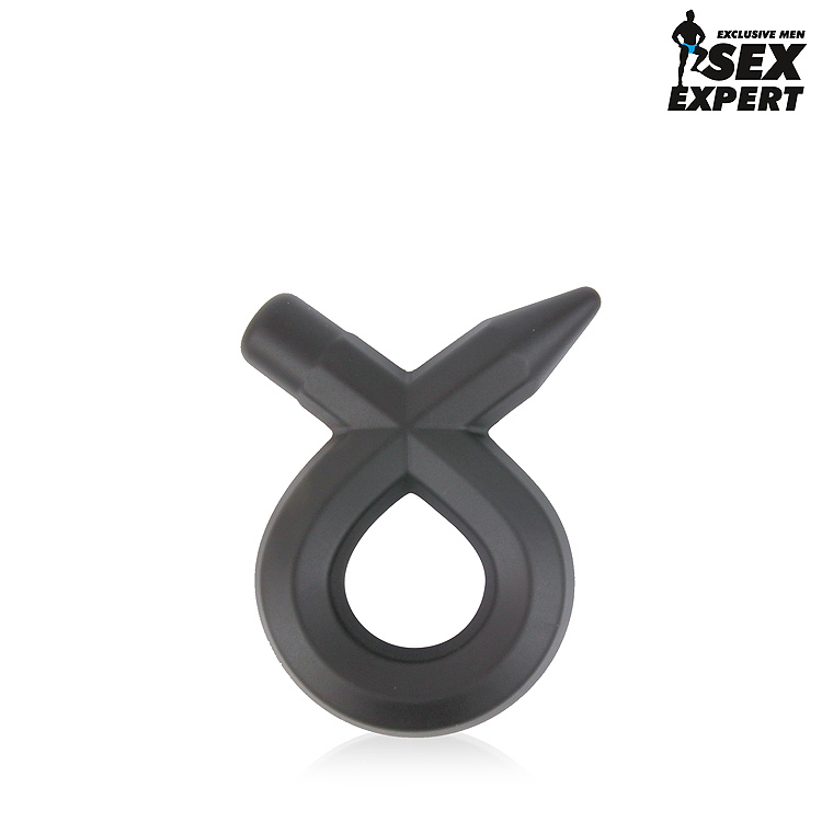  SEX EXPERT Кольцо эрекционное, черный