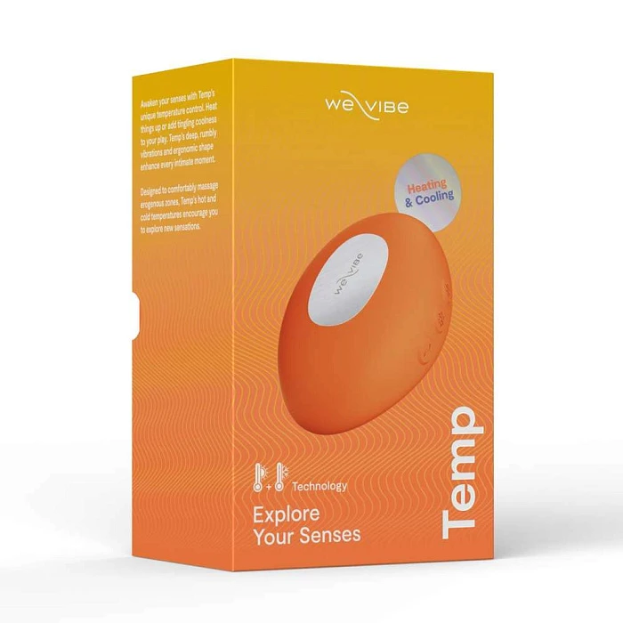  We-Vibe Temp Вибратор-массажер оранжевый, перезаряжаемый