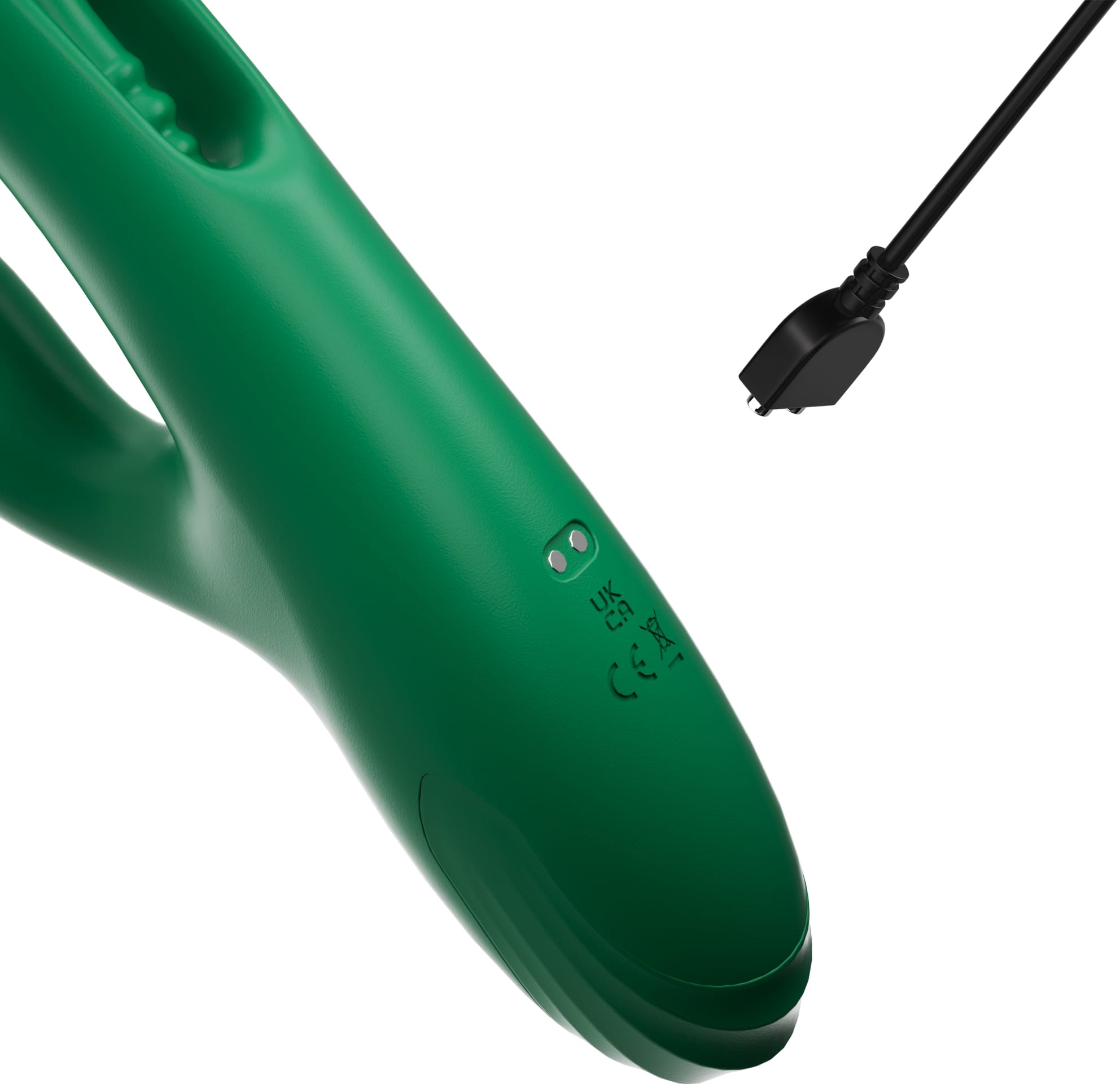  Amovibe Zenora Иновационный вибратор кролик зеленый, перезаряжаемый