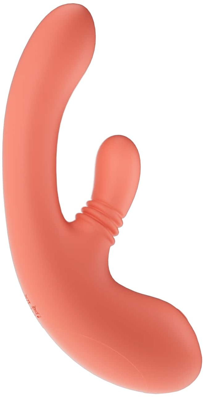  Amovibe Vibella Иновационный вибратор кролик коралловый, перезаряжаемый