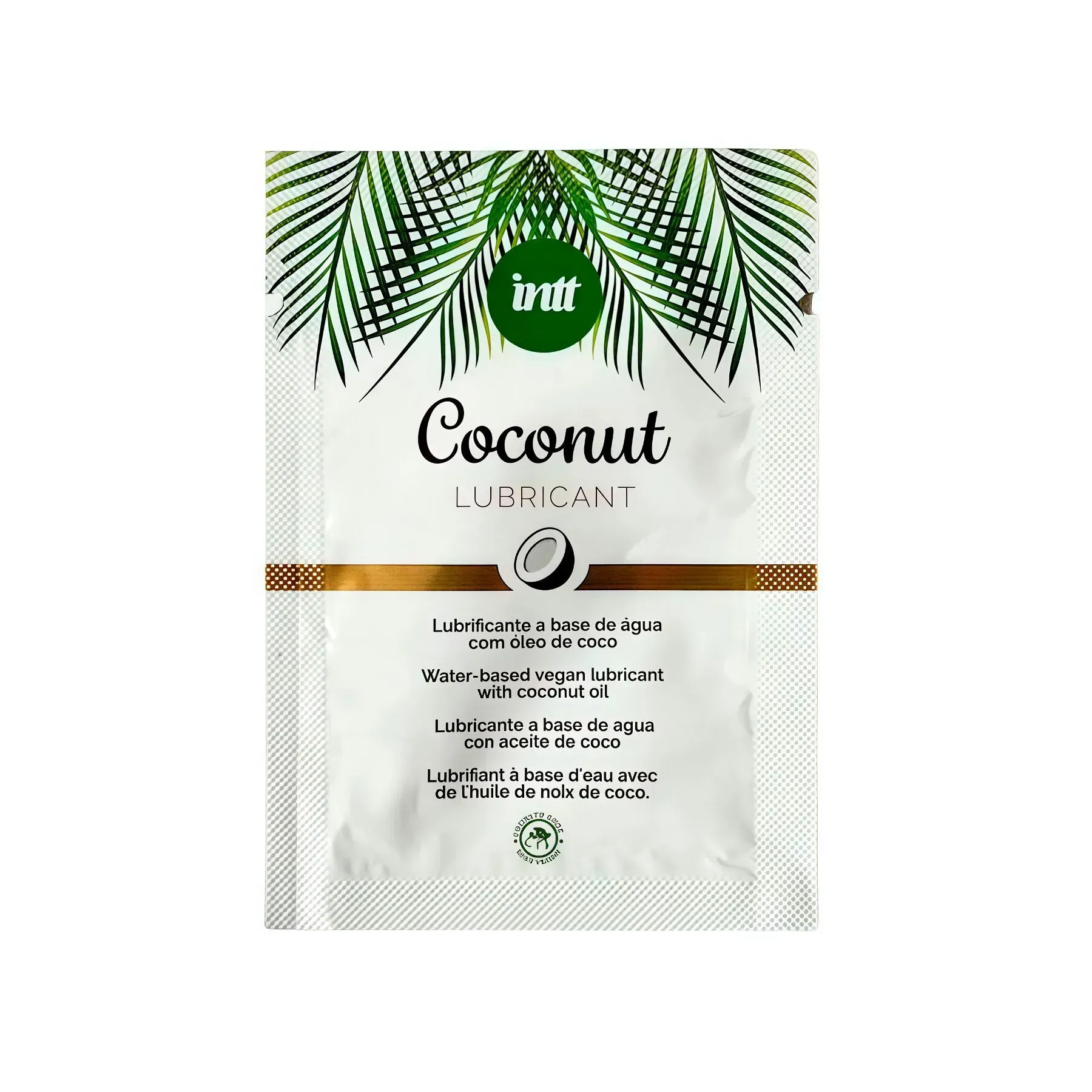  INTT Coconut ,Интимный гель на водной основе, 2мл