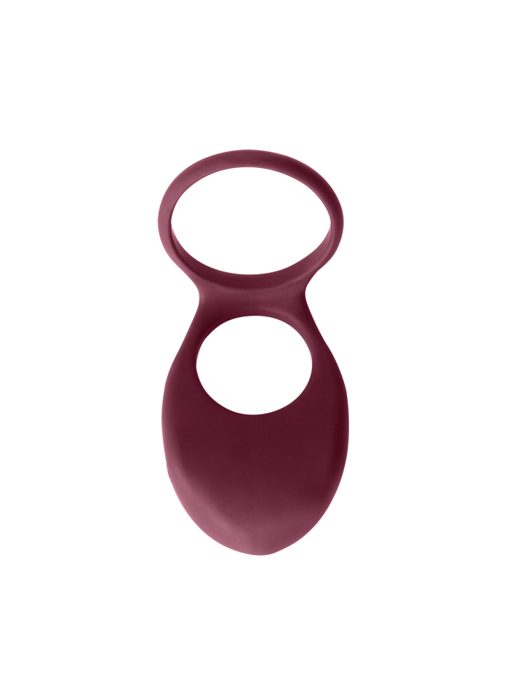  Pure Passion Daydream Wine Red Эрекционное кольцо двойное, красное