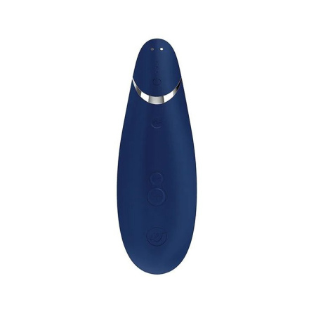  Womanizer Premium Бесконтактный клиторальный стимулятор перезаряжаемый, синий