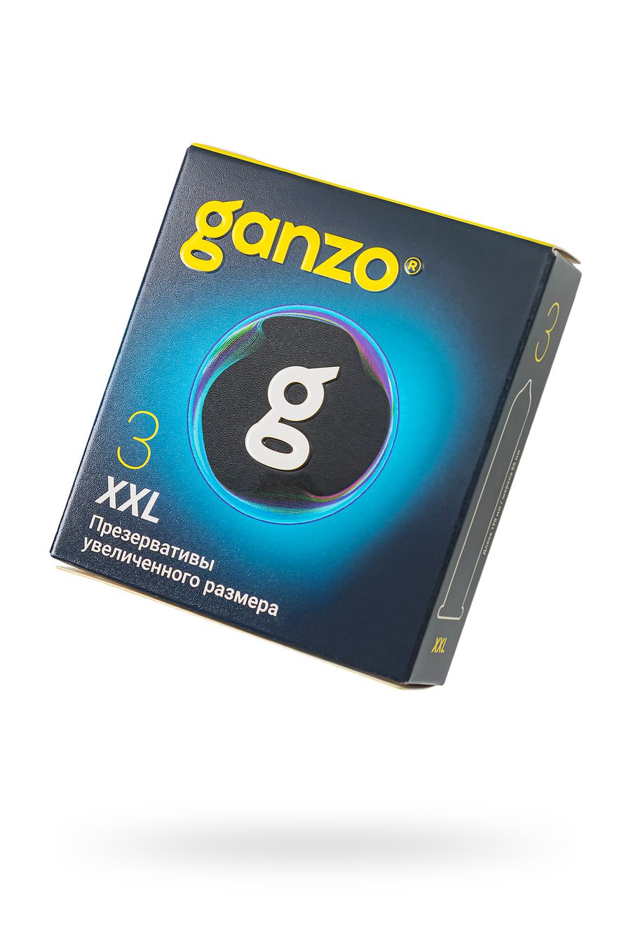  GANZO XXL, Презервативы латексные увеличенные, 3 шт.