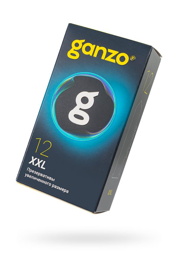  GANZO XXL, Презервативы латексные увеличенные, 12 шт.