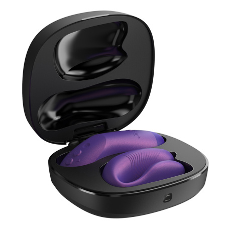  We-Vibe Chorus Pro Фиолетовый вибратор для пар с интуитивным пультом