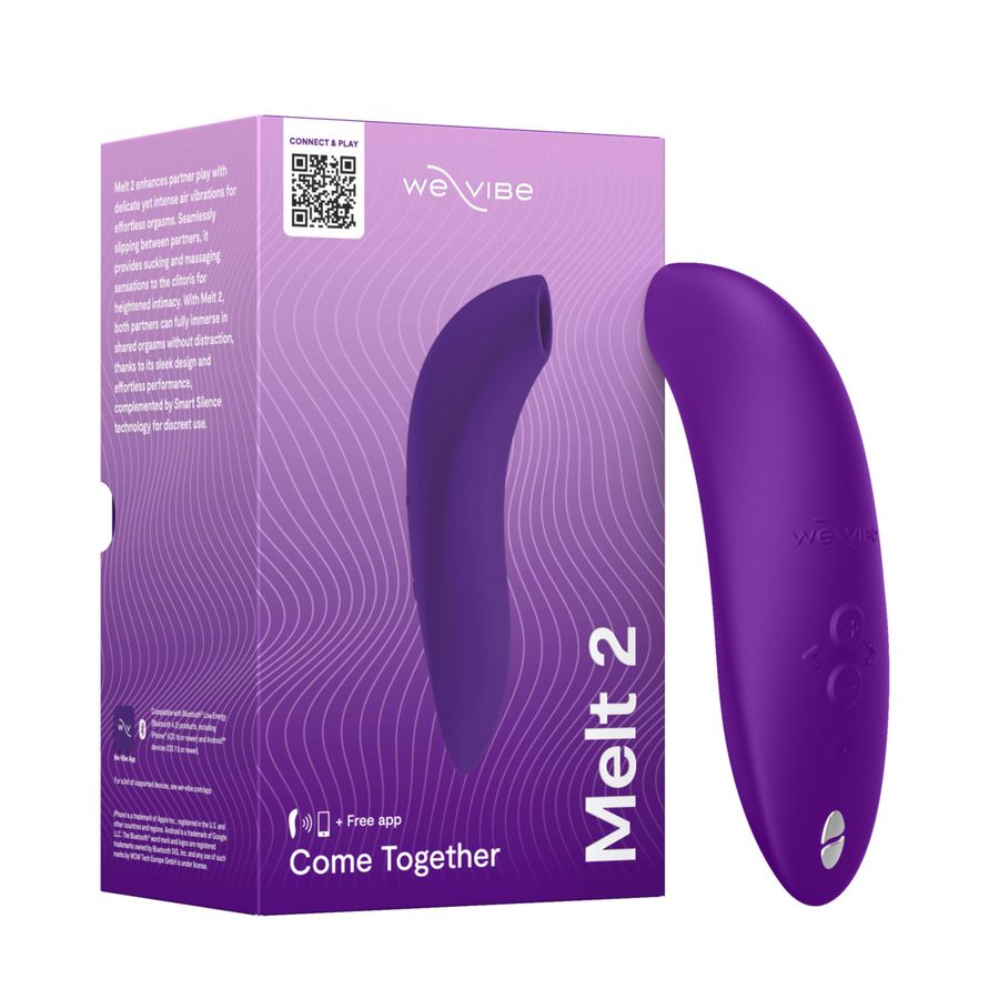  We-Vibe Melt 2 Бесконтактный клиторальный стимулятор, перезаряжаемый, фиолетовый