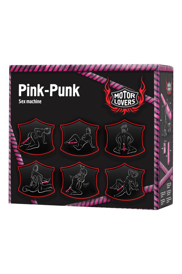  MotorLovers,Секс-машина Pink-Punk, ABS, розовый, 36 см