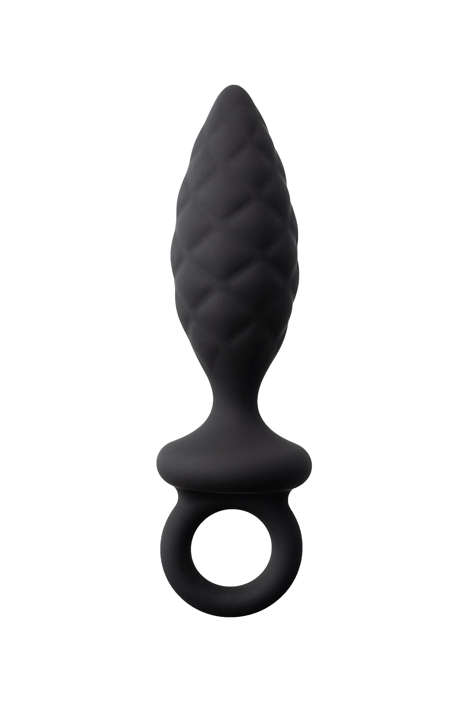  Анальная пробка Erotist Strob M - size, силикон,черная, 13,5 см