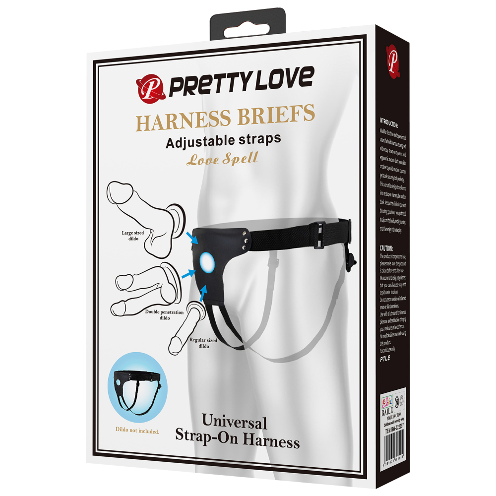  Pretty Love Трусы для страпона, регулируемые