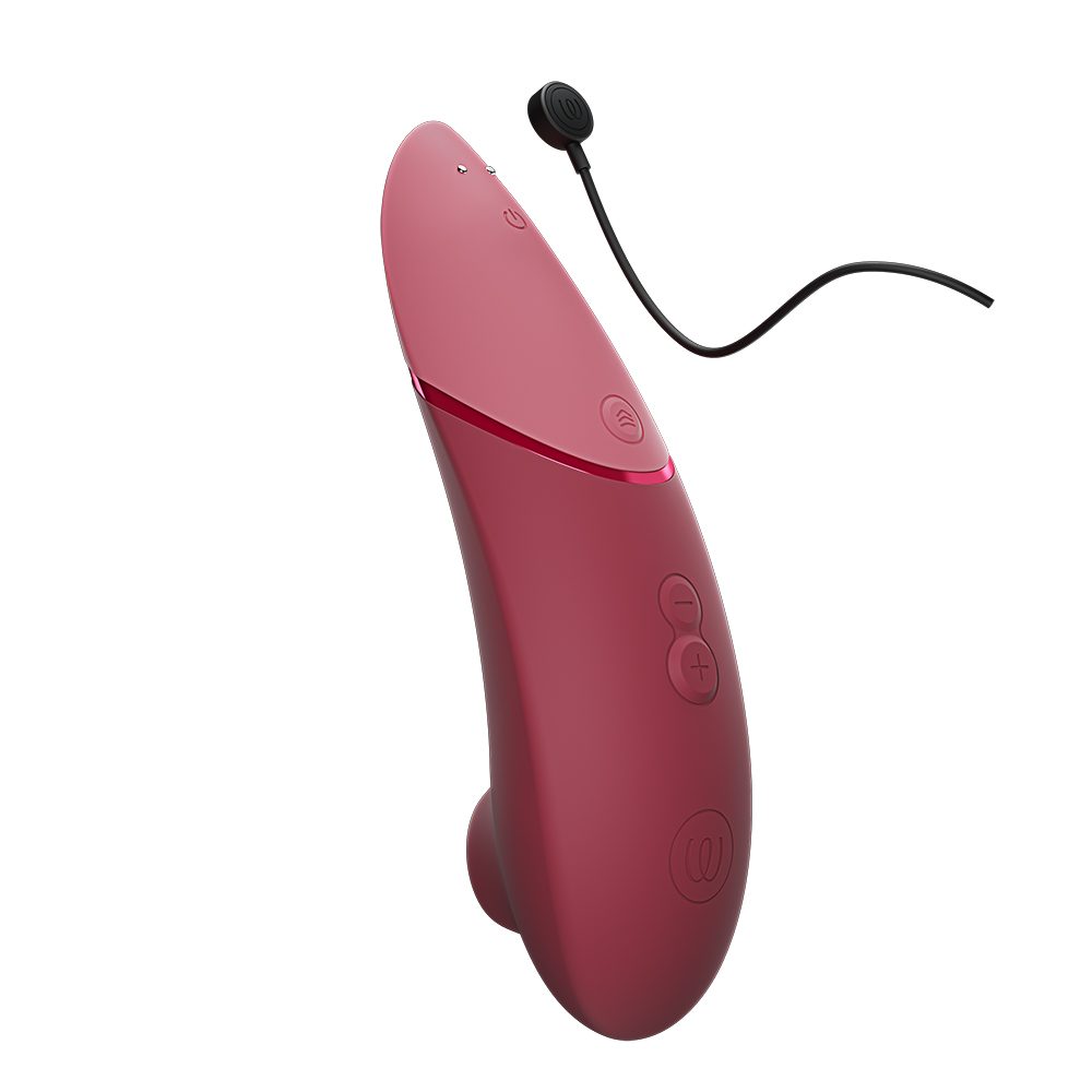  Womanizer Limited Next Бесконтактный клиторальный стимулятор, перезаряжаемый, бордовый
