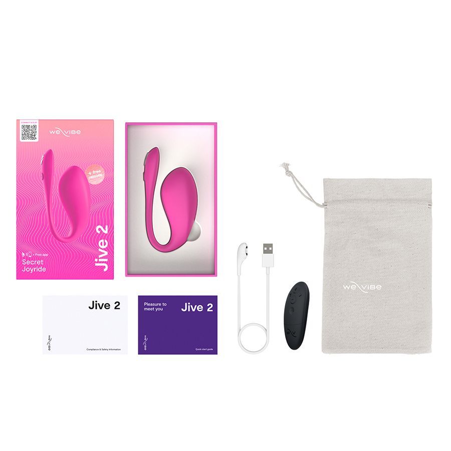  We-Vibe Jive 2 Вибратор, перезаряжаемый, розовый
