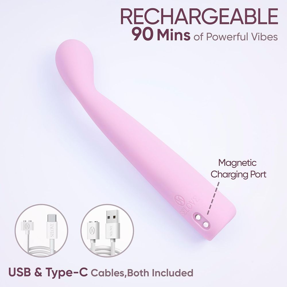  Selove TouchBend Вибратор, розовый перезаряжаемый